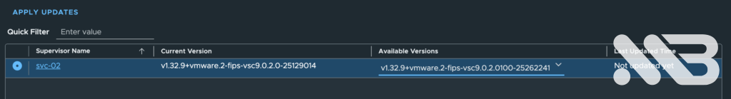 Two Supervisor Services showing Unhealthy after the intermediate update